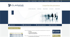 Desktop Screenshot of clarans-consulting.com