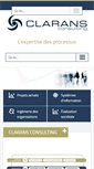 Mobile Screenshot of clarans-consulting.com